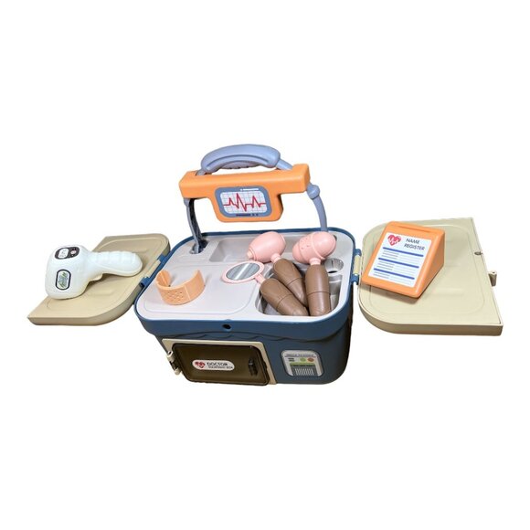 Multi-functional Simulation Doctor Medical Equipment Kit Box Pretend Toy - Picture 5 of 9